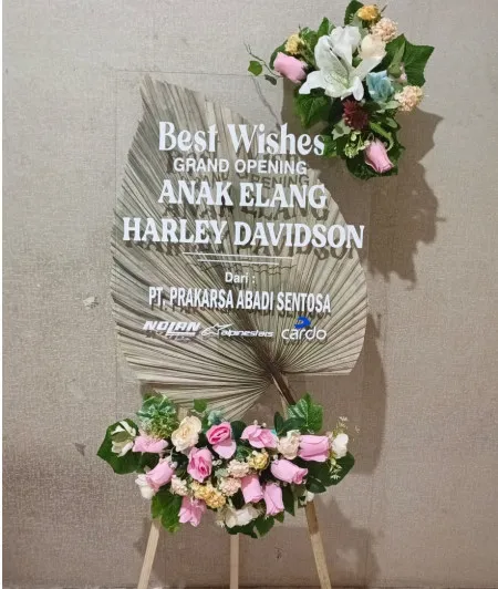 Papan Akrilik Ucapan Grand Opening Balangan